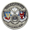 177th Fighter Wing Coin - Air Force Military Challenge Coin